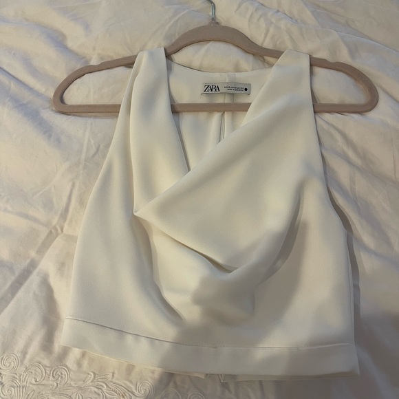 Zara cowl neck crop top - Picture 2 of 4